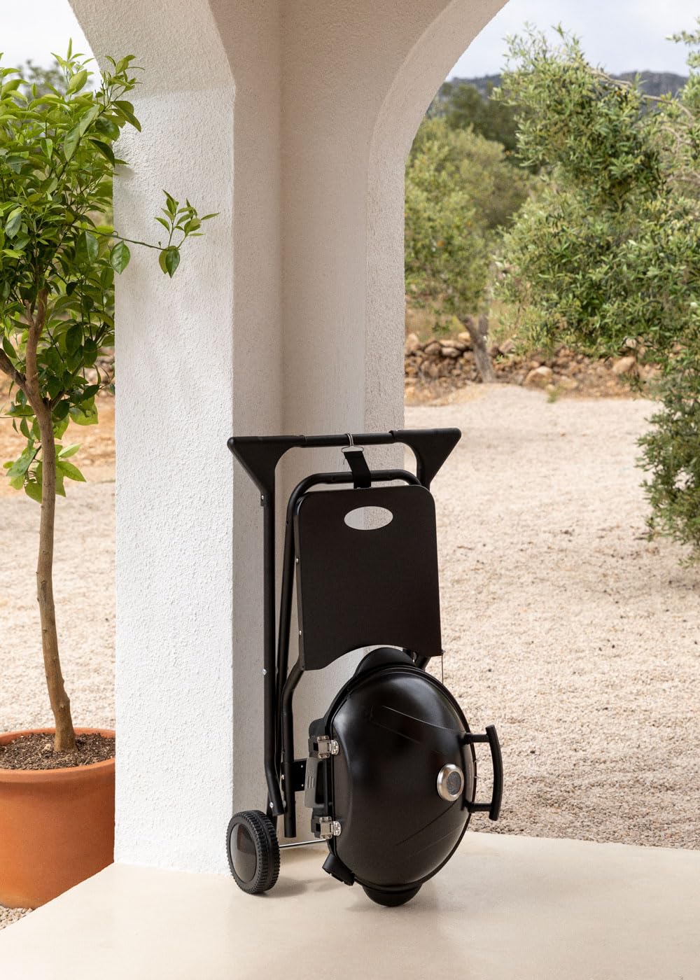 CREATE/BBQ SURFACE 2 EN 1 / Barbecue électrique avec corps amovible/Compacte, verticale, polyvalente, grill et plancha, contrôle de la température, 5 niveaux réglables, antiadhésif, 2000W