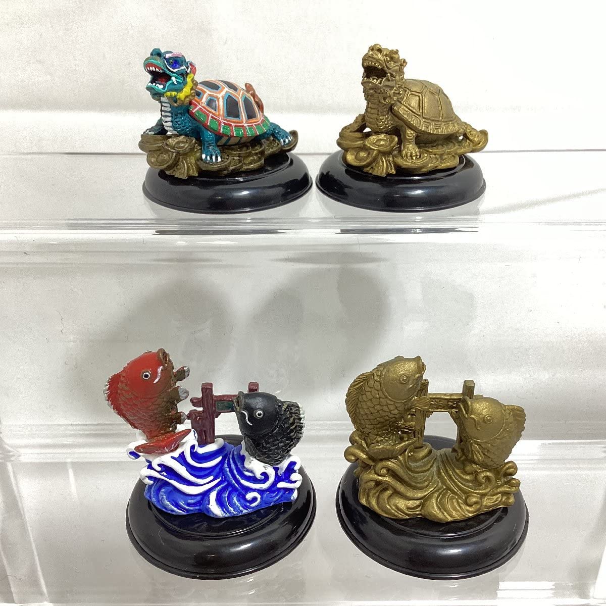 Amazon | ユージン 万国根付図録 中国風水根付 全12種 セット 極彩色版