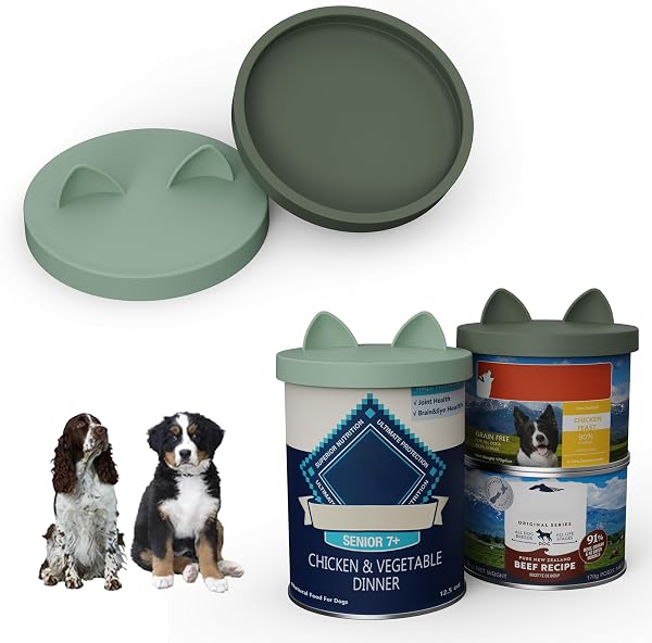 OHMO couvercles verts pour boîtes de 75 mm, 2 pièces