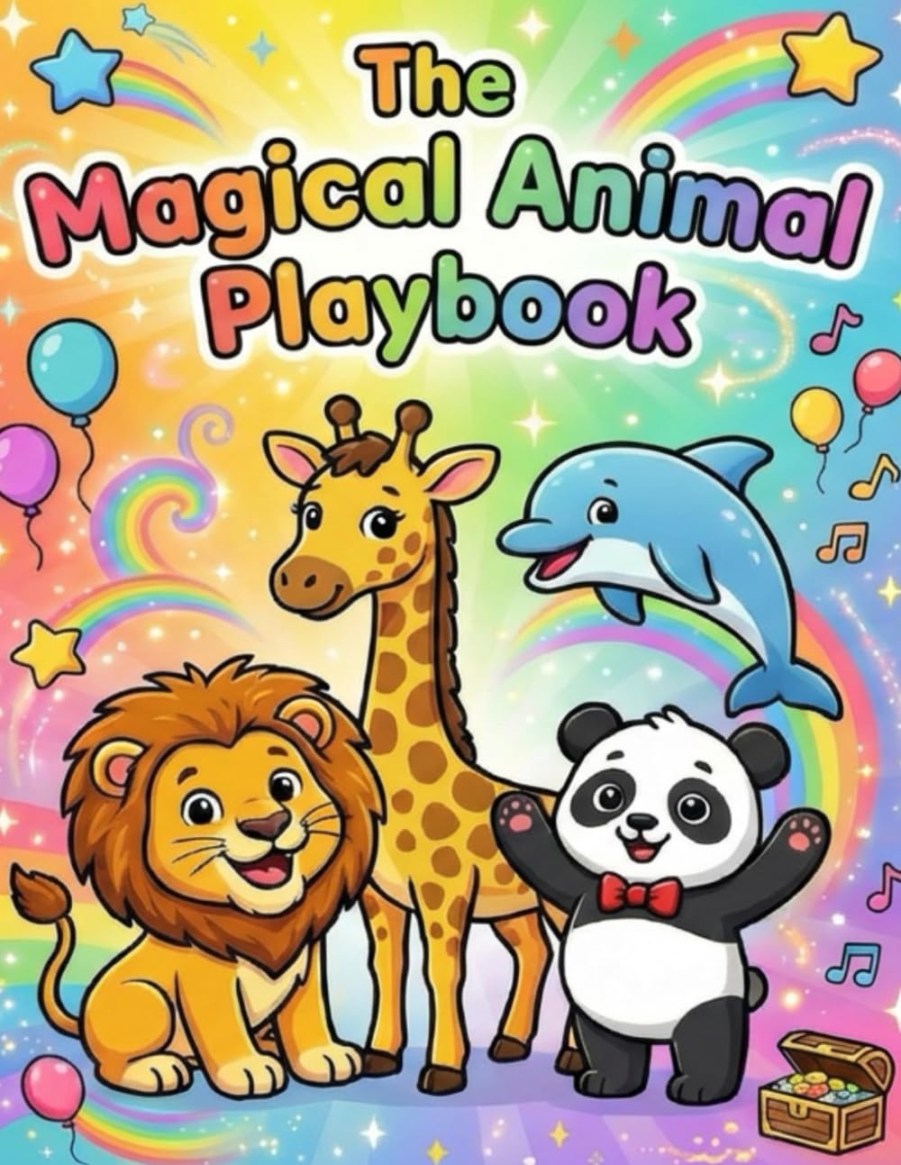The Magical Animal Playbook: A whimsical coloring adventure for little explorers
