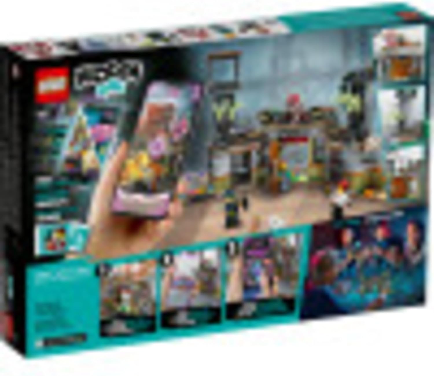 LEGO Hidden Side Newbury Abandoned Prison 70435, Augmented Reality App-Driven Ghost Hunting Toy, Includes Jack, Rami, El Fuego and Nate Lockem Minifigures, Plus 2 Dog Figures (400 Pieces)