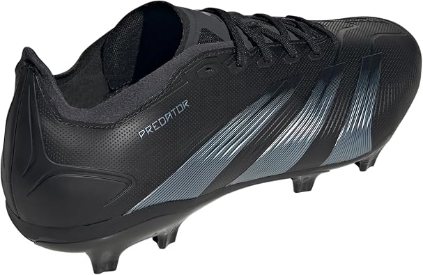 adidas Unisex Predator League Firm Ground Football Boots, Core Black/Carbon/Core Black, 8 UK