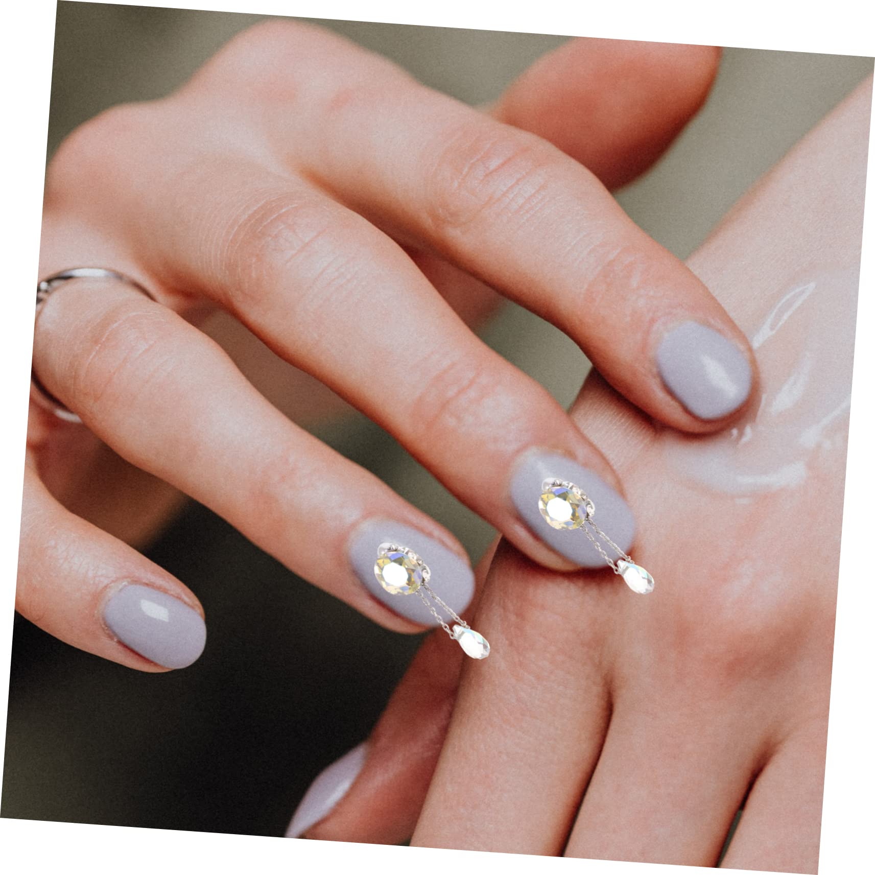 CALLARON 25pièces Ornements De Nail Art Et Gemmes Décorations Pour Avec Charms Élégants Et Paillettes Accessoires Manucure