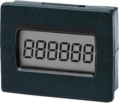 7016 1.5V, 6 Digit, 6MM, LCD Counter, PC/ABS; NO. of Digits/Alpha6; Digit Height6MM; Supply Voltage MIN-; Supply Voltage MAX1.5V; Panel Cutout Height-; Panel Cutout Width-; Operating
