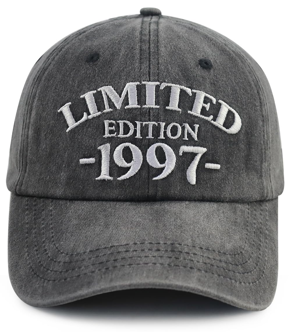 Limited Edition 1990 1991 1992 1993 1994 1995 1996 1997 1998 1999 Hat for Men Women, Adjustable Cotton Baseball Cap