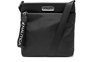 Women's Nylon Small Crossbody Bag with Adjustable Strap