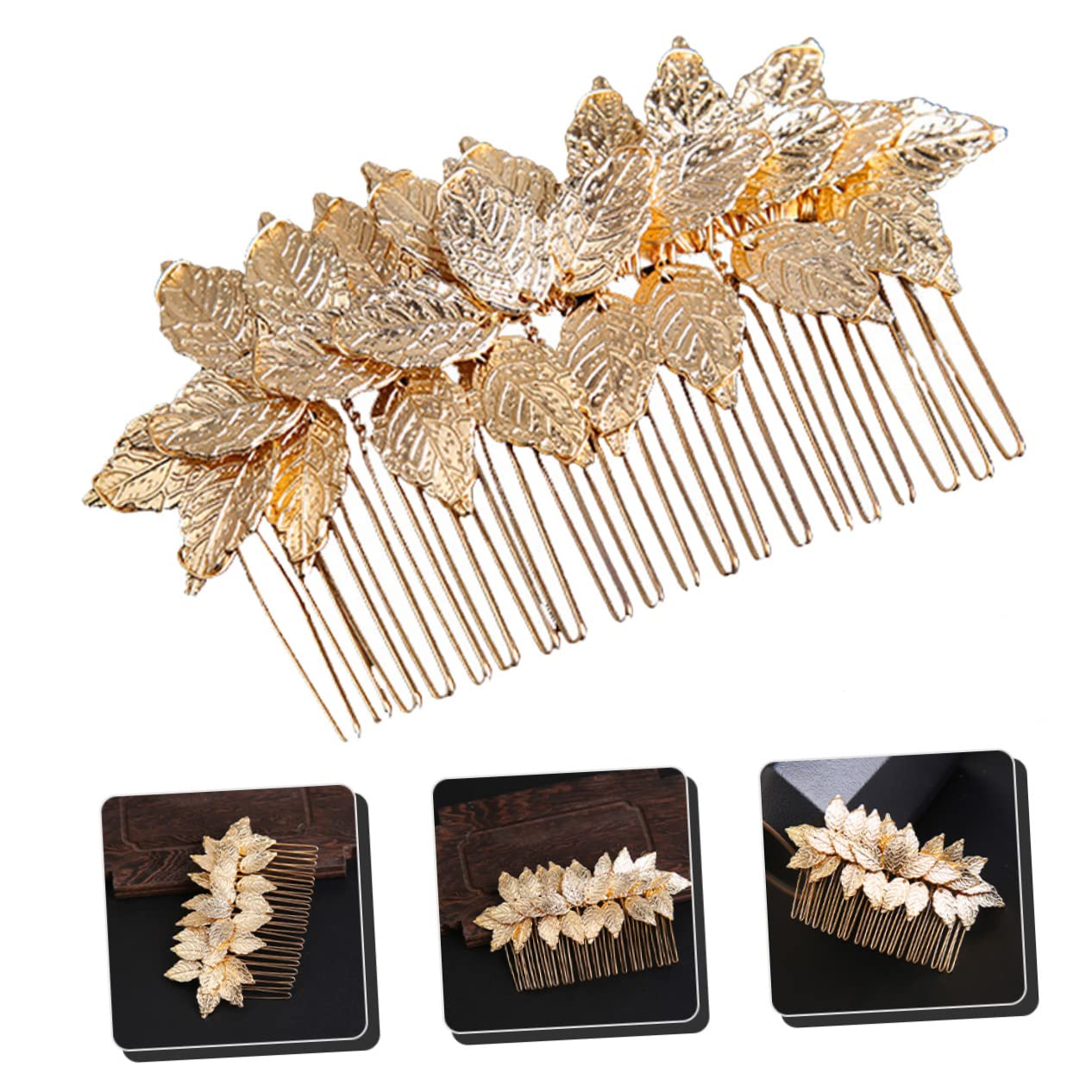 Ipetboom 5piezas Peine De Novia Diseño De Accesorio Elegante Para Bodas y Ocasiones Especiales Peinado Versátil y Ligero Para Mujeres