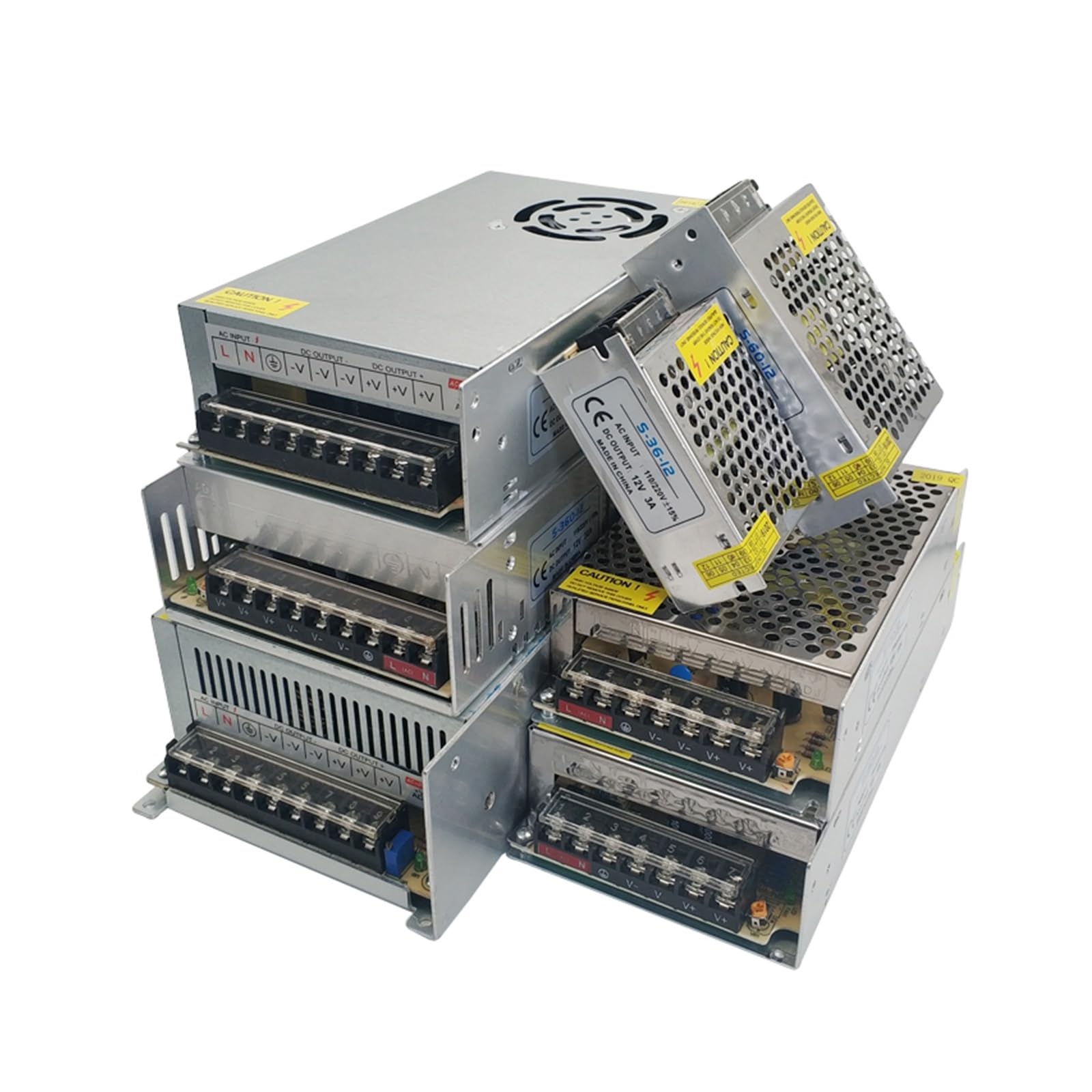 Transformateur 220V à 12V 15A bloc alimentation électrique à découpage - 6