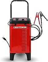 CRAFTSMAN CMXCESM274 Wheeled 175A Engine Starter & 6A Battery Charger - 25A Boost, Manual Timer, 12V for Cars, Trucks, Marine, ATV