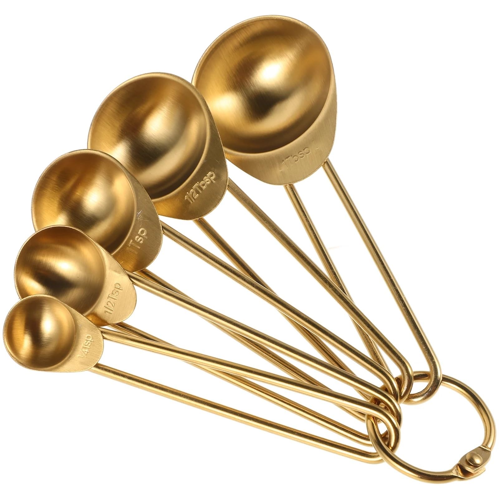 Set di cucchiai dosatori in acciaio inox, cucchiaini piccoli, da tè, utensili, cucchiaio caffè, spezie, accessori cucina