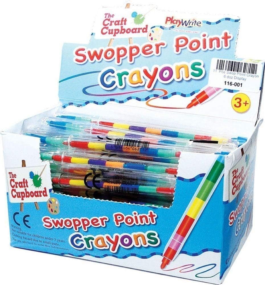 60 x Swop Point Crayons
