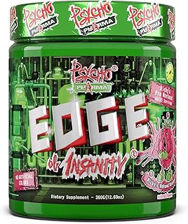 Psycho Intense High Stim Preworkout Powder