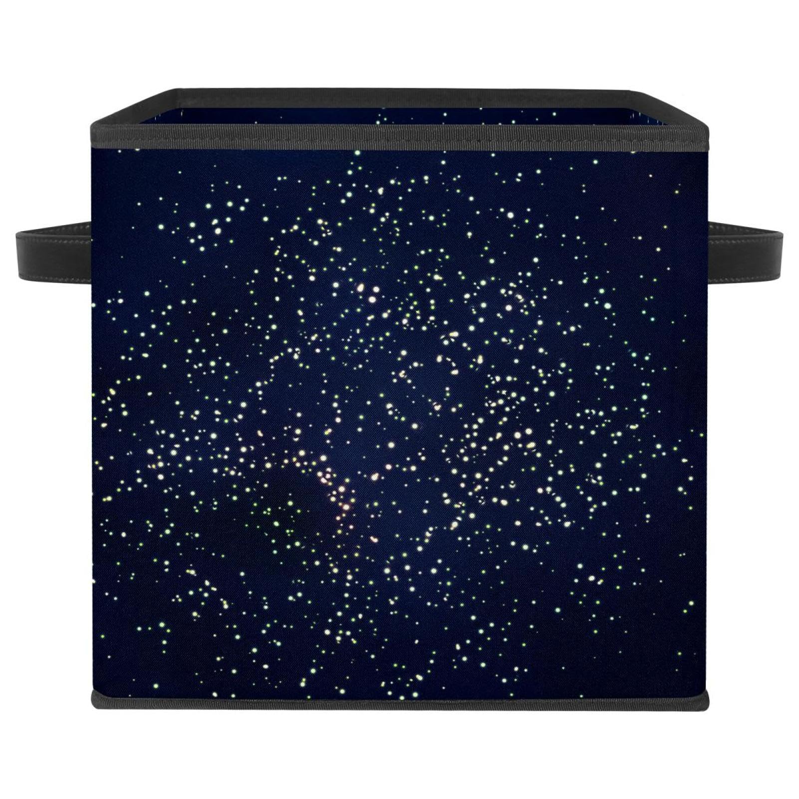 Boîte de rangement pliable en tissu cube pour jouets et vêtements de placard