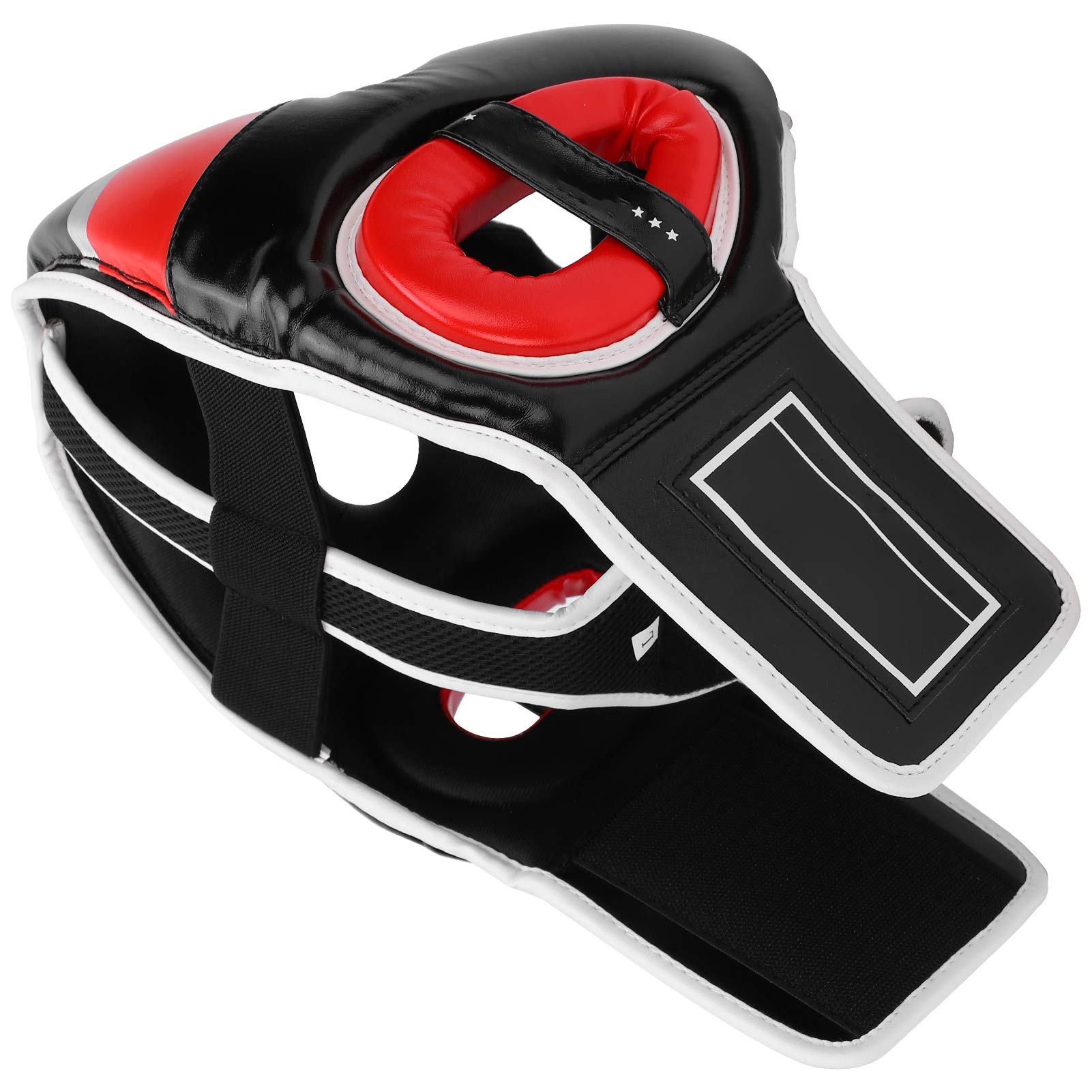Kask Muay Thai Kask Treningowy Dla Dorosłych Kask Bokserski Ochrona Twarzy Wyściełana Sanda Walka Muay Thai Sprzęt Treningowy Dla Dorosłych L Czerwony
