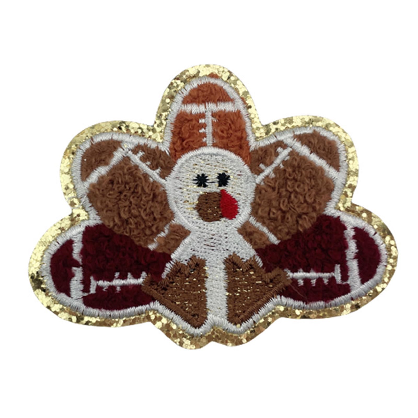Buxuaaaa Embroidered Iron on Patches Sew on Patches Embroidered Applique Iron on for Clothing Jackets Backpacks Sew on