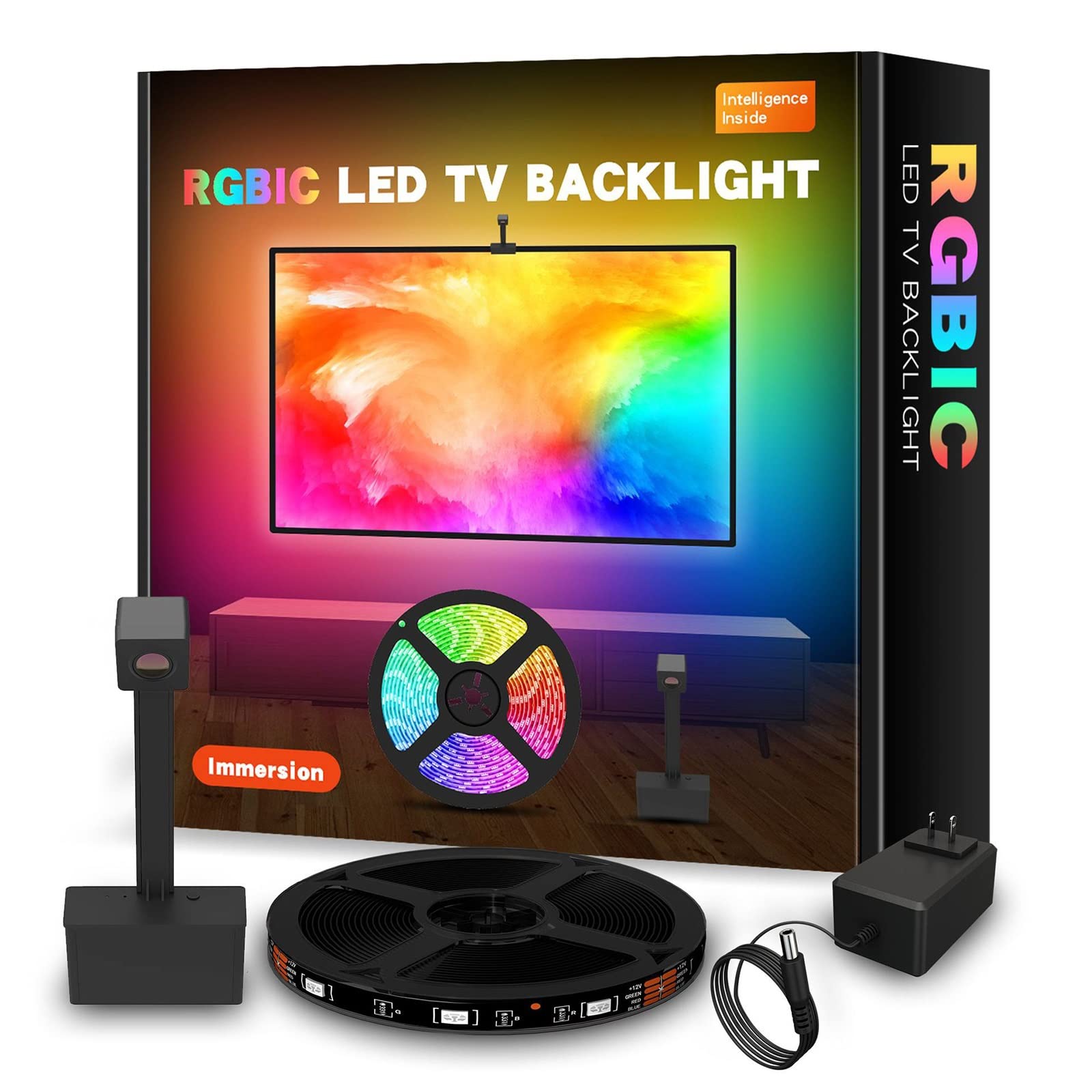 Amazon.co.jp: 55-65 インチ TV 用スマート アンビエント ライト