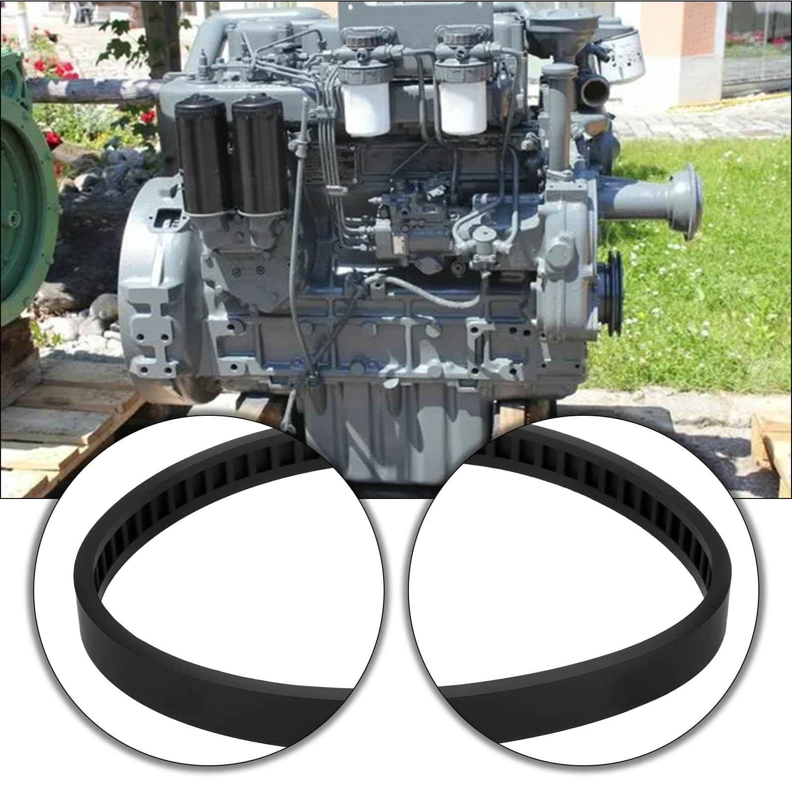LT Easiyl 2Pcs Blade Pulley Tire Band Saw Pulley Tire Belt 45-69-0010 Compatible with Grainger 10D924 10D925 10D926 10D927 2Z739 6Z344 Black - Image 4