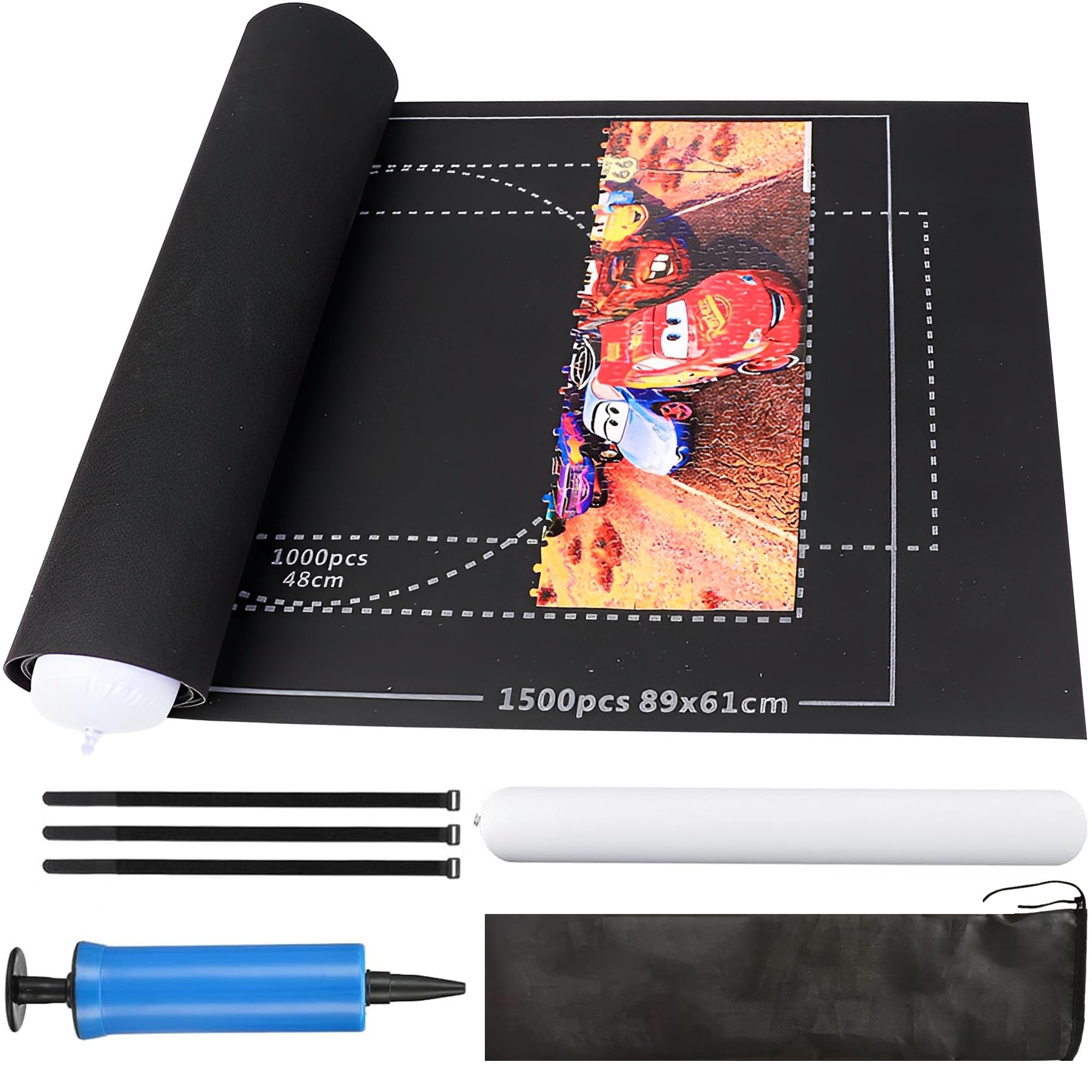 SUQ Felt Puzzle Mat, 2,000 Pieces, Portable Storage Mat for Travel