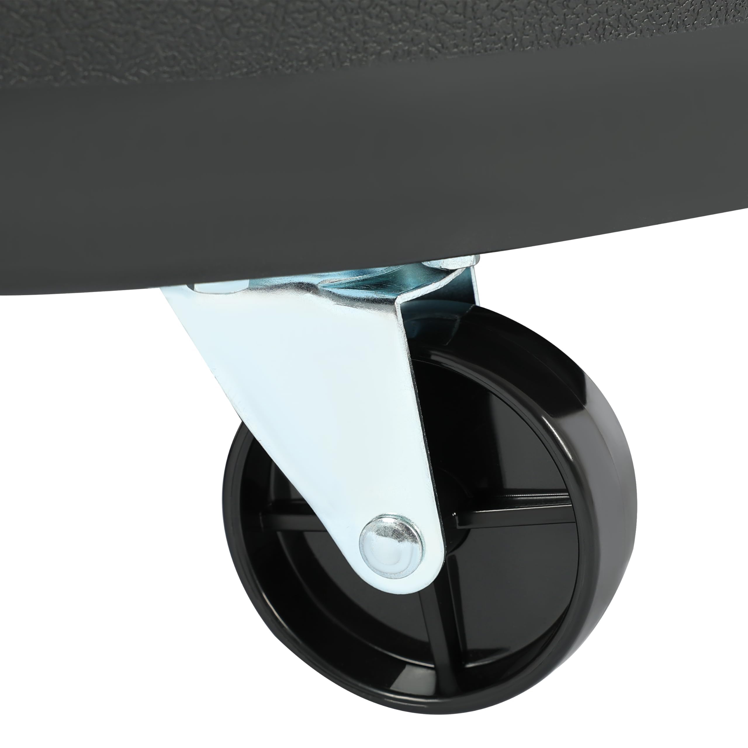 HECASA Carro de tambor universal para contenedor redondo de 55 galones, carrito de tambor de plástico resistente de 500 libras, carrito de barril de agua, con 5 ruedas giratorias para transporte,