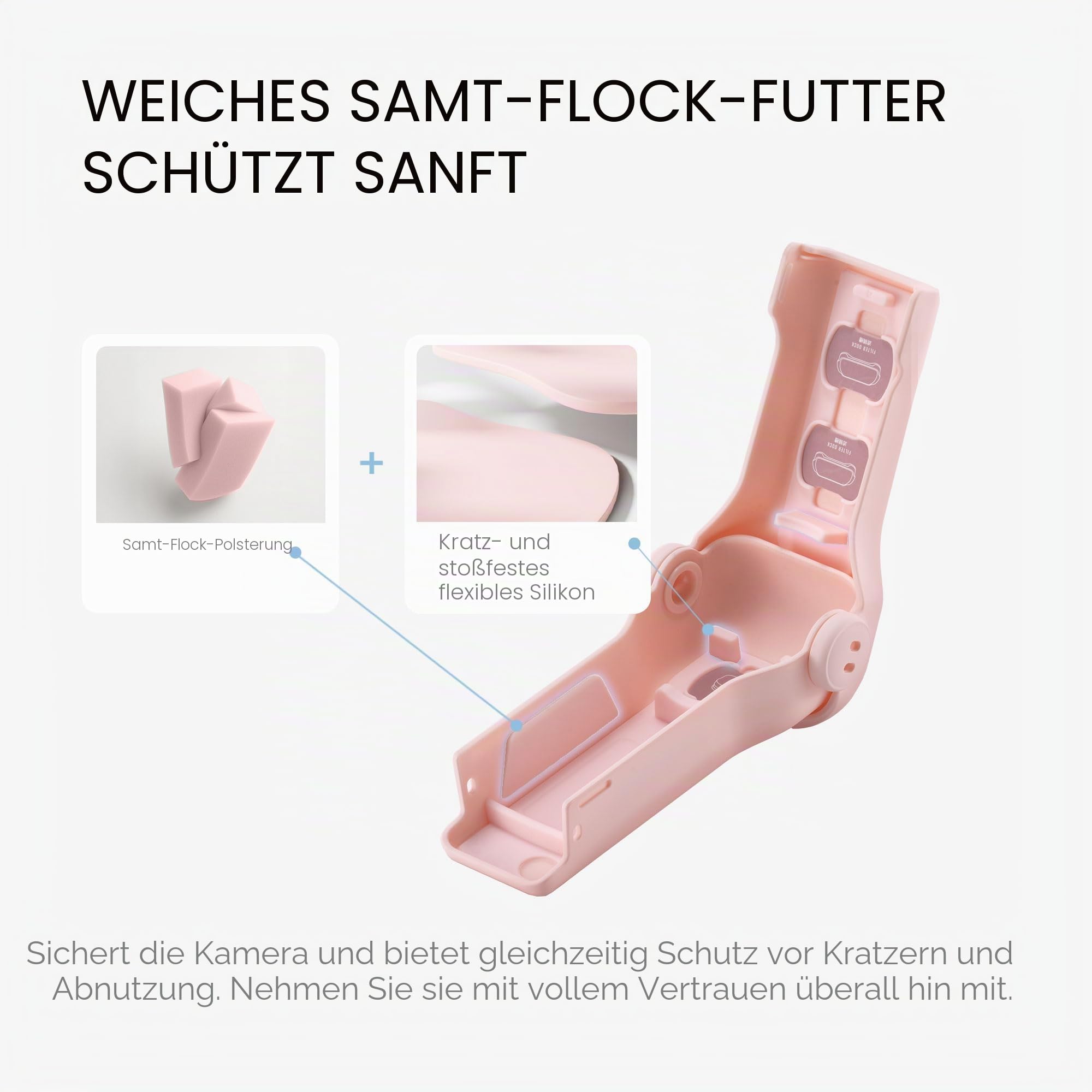 Tilta Pocket 4/3 Schutzhülle, Bietet Platz für 3 Standardfilter, Stoßfest, Robuste Hülle, Speziell für DJI Osmo Pocket 4/3 Zubehör, Hardcase mit Safe-Lock, Leicht zu öffnen, Grün TA-T96-PTC-LG