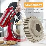 W11086780 WP9706529 Pièces d'engrenages de rechange pour KitchenAid Mélangeur de position, 9706529 avec 9703680 Circlip 5 & 6 QT