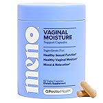 MENO Vaginal Moisture Support Capsules - OBGYN-Formulated to Support Healthy Vaginal Moisture, Mood & Relaxation - Hormone-Free Supplements with Maca Root & Fenugreek Seed Extract - 30 Servings