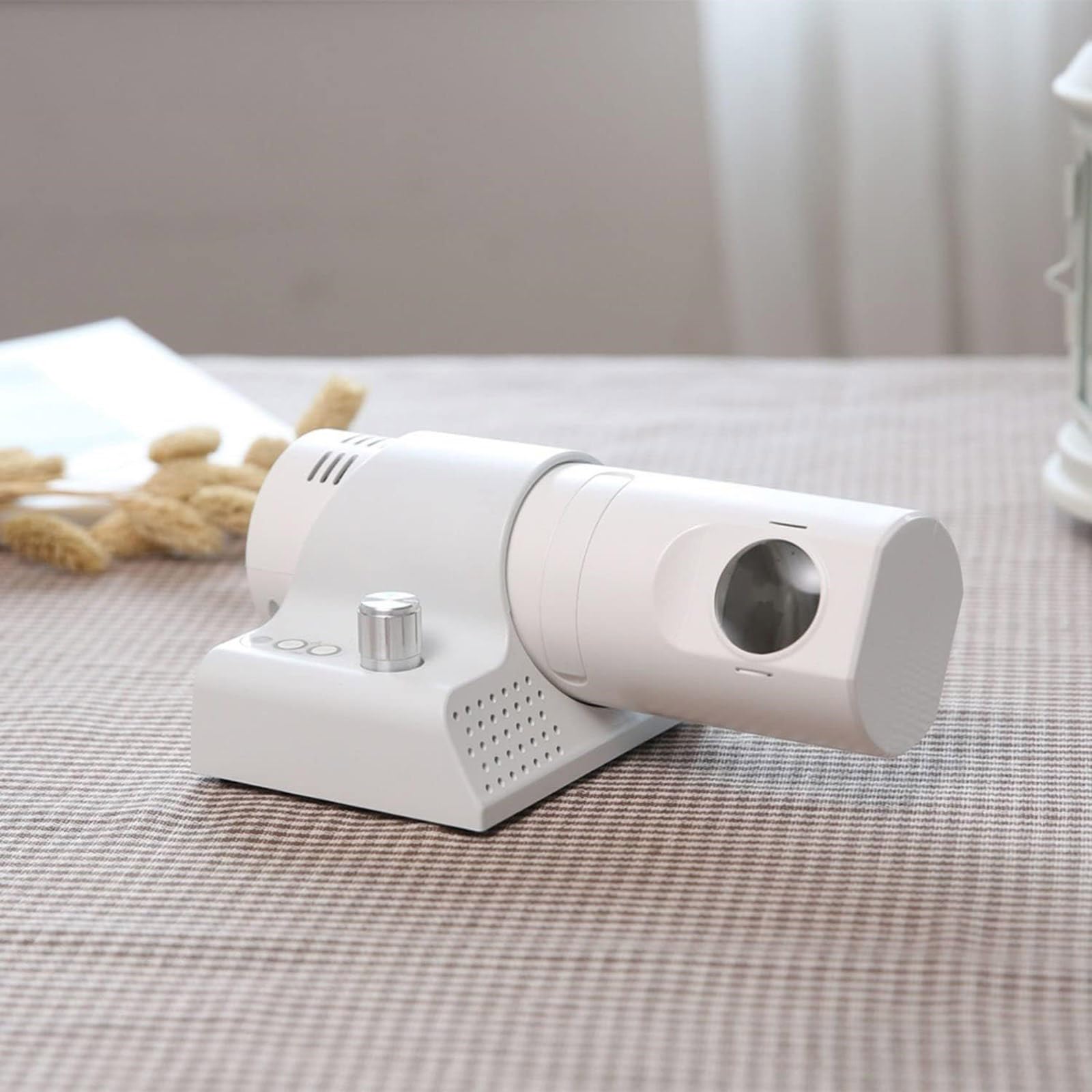 Reloj de proyección analógica LED con control remoto y diapositivas coloridas, números conmutables para dormitorio, sala de estar, reloj de gestión de tiempo