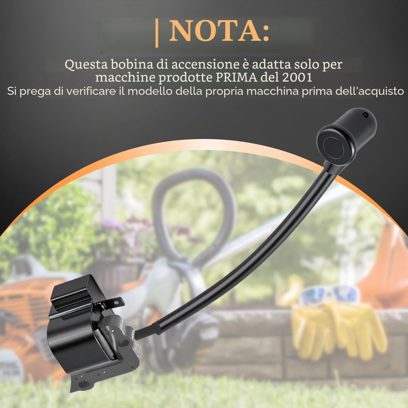 Generic bobina d' accensione per Stihl FS55 HL45 HS45 KM55# 4140 400 1300 before 2001