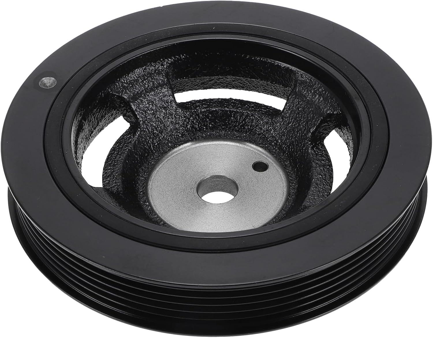 No.231243E010 Engine Harmonic Balancer Crankshaft Pulley for Hyundai Santa Fe 2007-2009 Harmonic Balancer Pulley Crank Pulley 6 Groove Durable