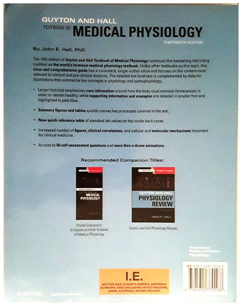 Guyton and Hall Textbook of Medical Physiology