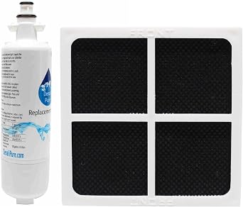 Replacement for Kenmore 79572053110 Refrigerator Water & Air Filter Kit | Compatible with Kenmore LT700P & LT120F Fridge Filter