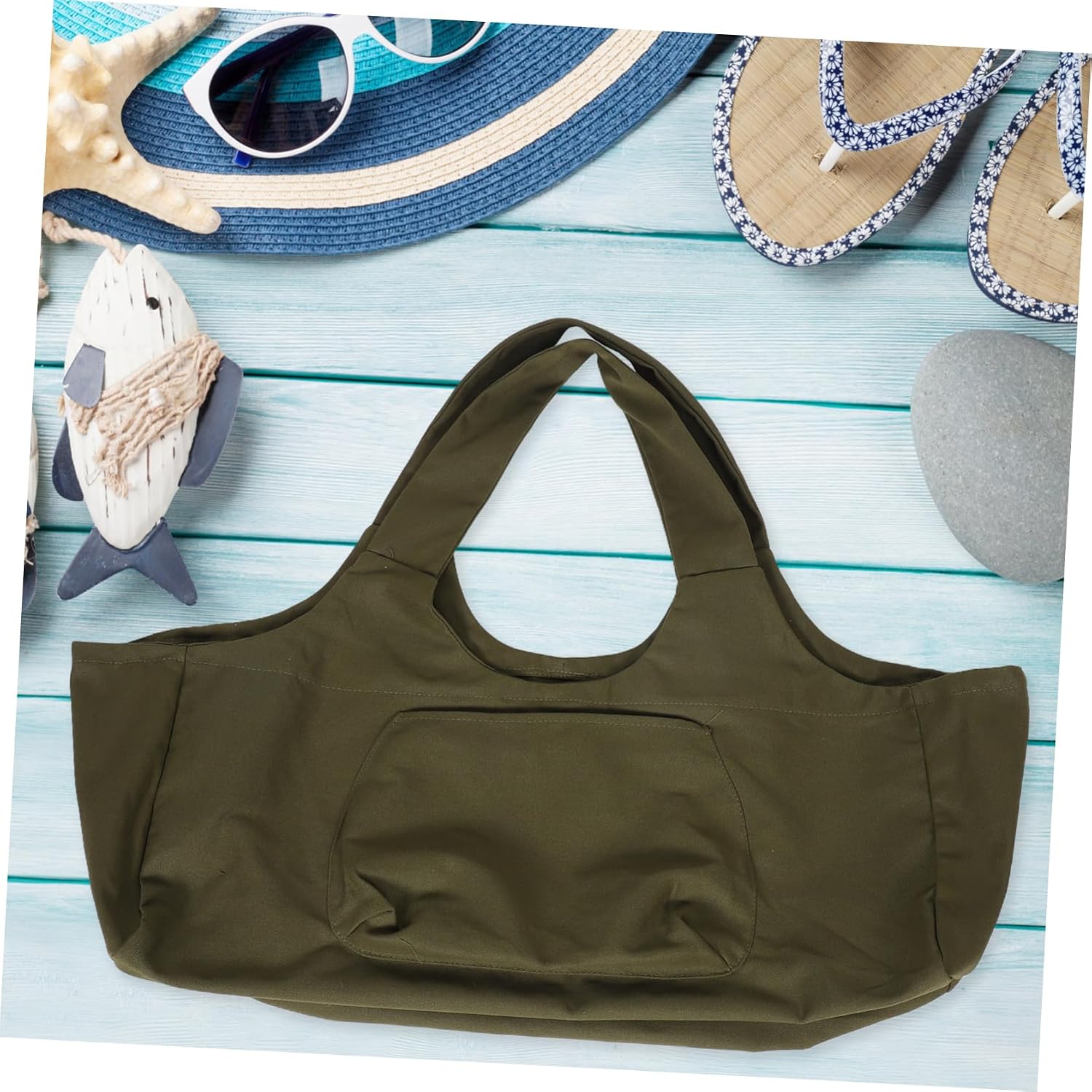BESPORTBLE Large Capacity Lightweight Yoga Tote Bag for Women Durable Sports Fitness Bag with Distinctive Style for Yoga Gym and Travel Activities