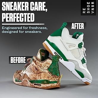 Reshoevn8r Premium Shoe and Sneaker Cleaning Kits, for for Suede, Mesh, Leather, Nubuck and Most Materials