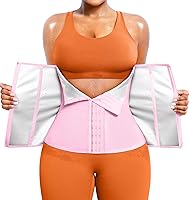 Vista 7 de TrainingGirl Entrenador de cintura para mujer, corsé reductor de cintura para el vientre inferior, corsé envolvente para entrenamiento, banda
