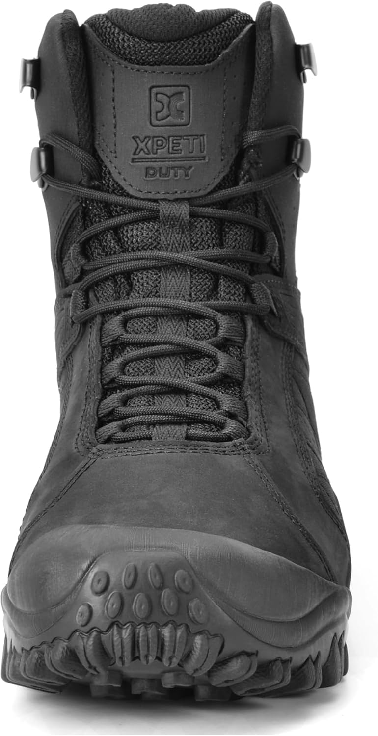 XPETI DUTY Men's Raptor Waterproof Leather Tactical Boots - Image 2