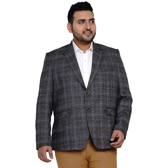 plus size blazer men