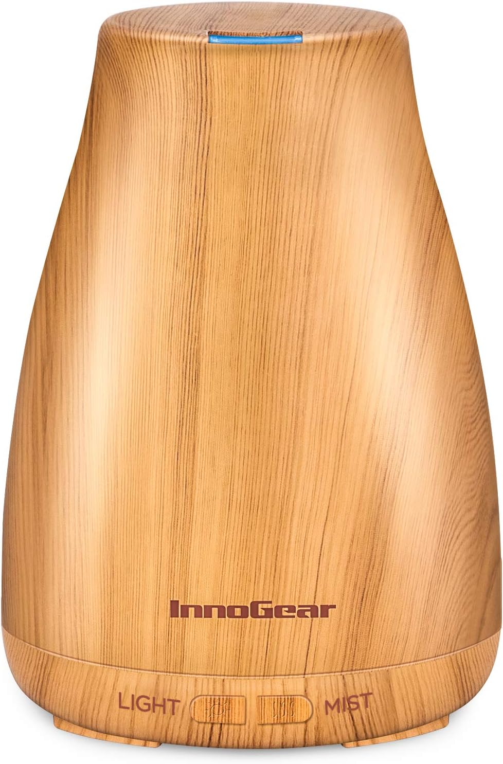 InnoGear Upgraded Version Aromatherapy Essential Oil Diffuser Portable Ultrasonic Diffusers Cool Mist Humidifier with 7 Colors LED Lights and Waterless Auto Shut-off for Home Office Bedroom Room
