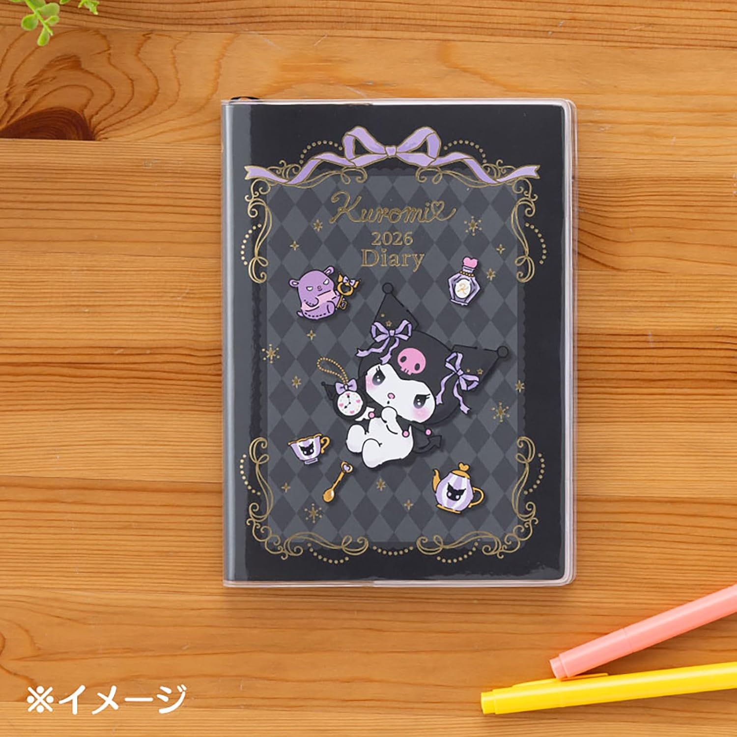 Sanrio 623814 B6 Diary (Block Type) 2026 Kuromi Paper Beginning of October Planner Schedule Notebook - Image 7