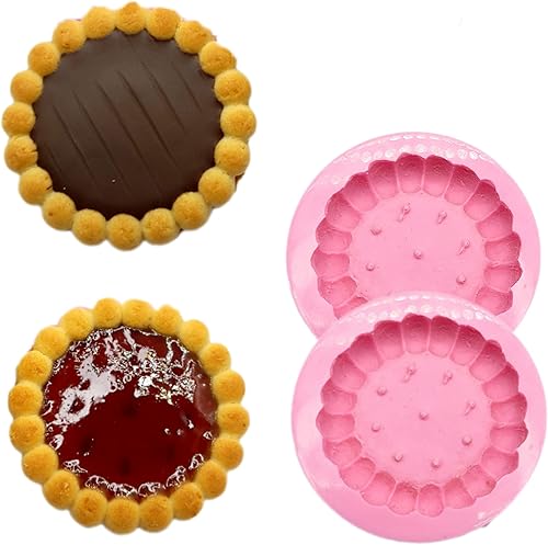 Miniatura 19 de Moldes de pan mexicano en miniatura, molde de tamaño miniatura de pan de concha, juego de moldes de pan dulce mexicano