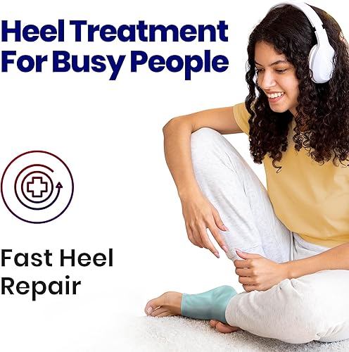 Miniatura 7 de Calcetines hidratantes para mujeres y hombres  Tratamiento de talón agrietado de aloe vera  Removedor de callos en los pies  Calcetines de aloe para