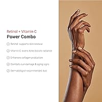 Vista 4 de LifeCell Retinol + Vitamina C Tratamiento de manos durante la noche – Crema de manos antienvejecimiento para manchas oscuras, sequedad y líneas