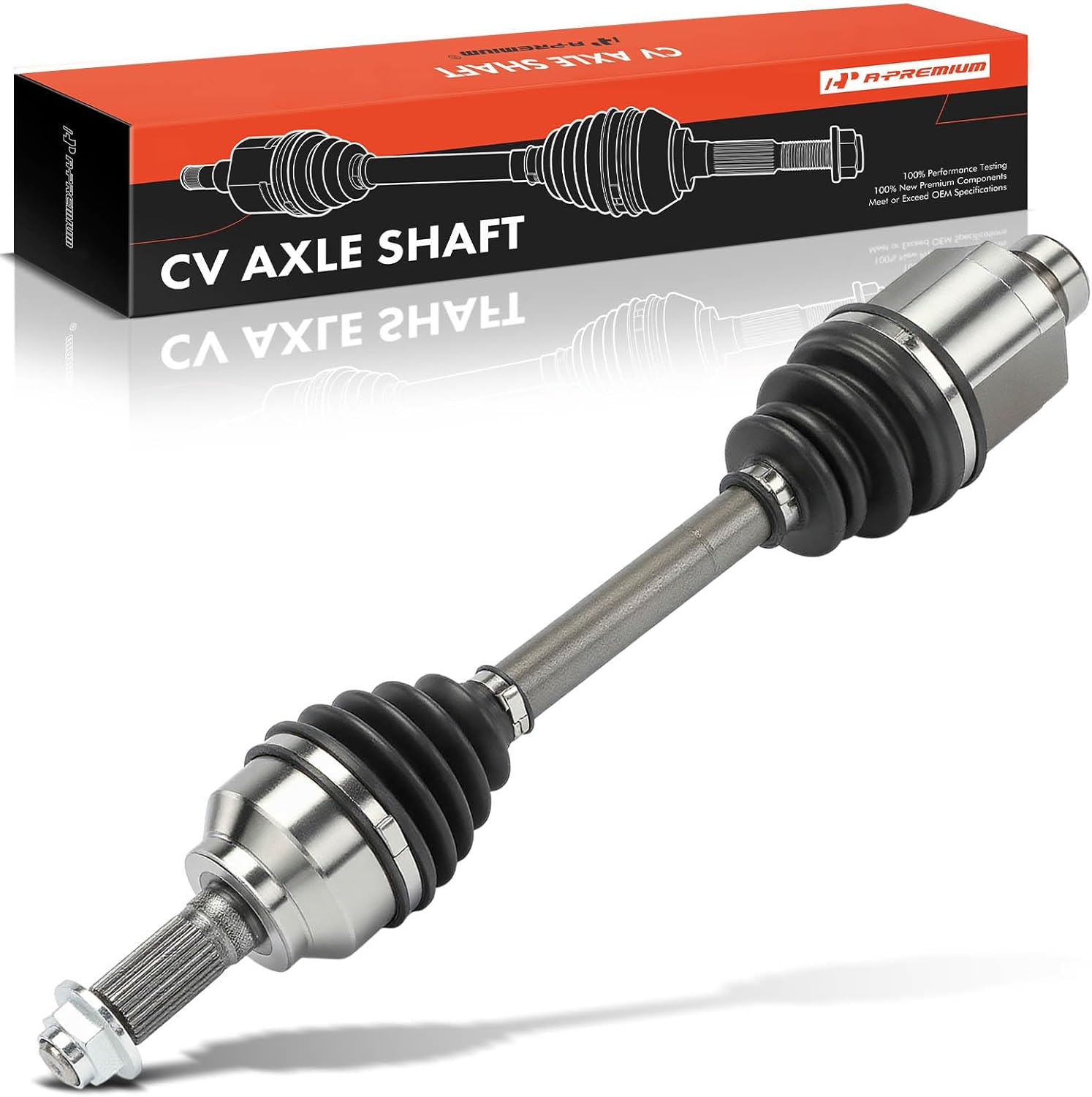 A-Premium CV Axle Shaft Assembly - Compatible with Mazda 3 2012 2013 2.0L, 6 Speed Manual Transmission - Front Right Passenger Side