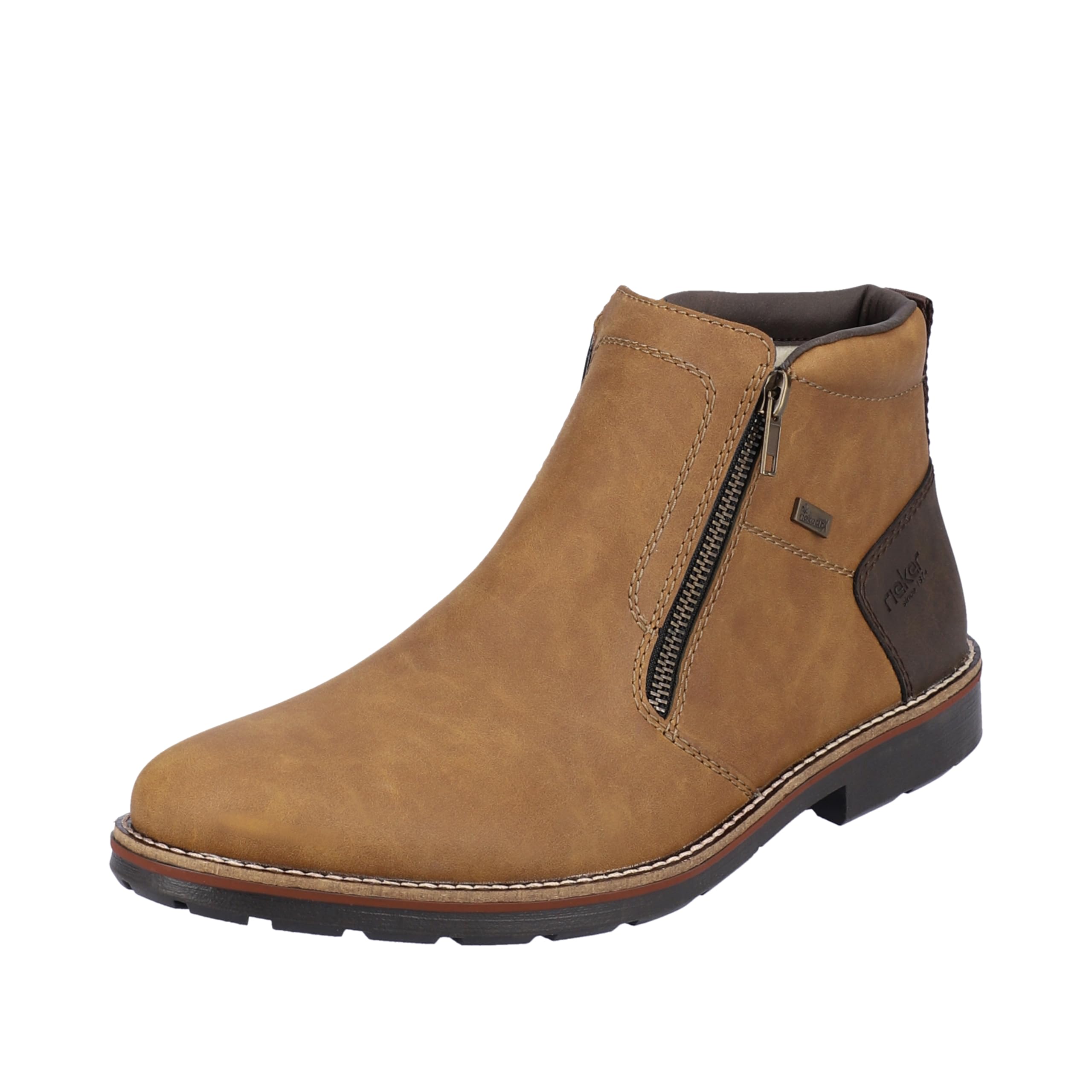Rieker RiekerTEX Men's Classic Ankle Boots 15353 Water Resistant, brown, 8 UK