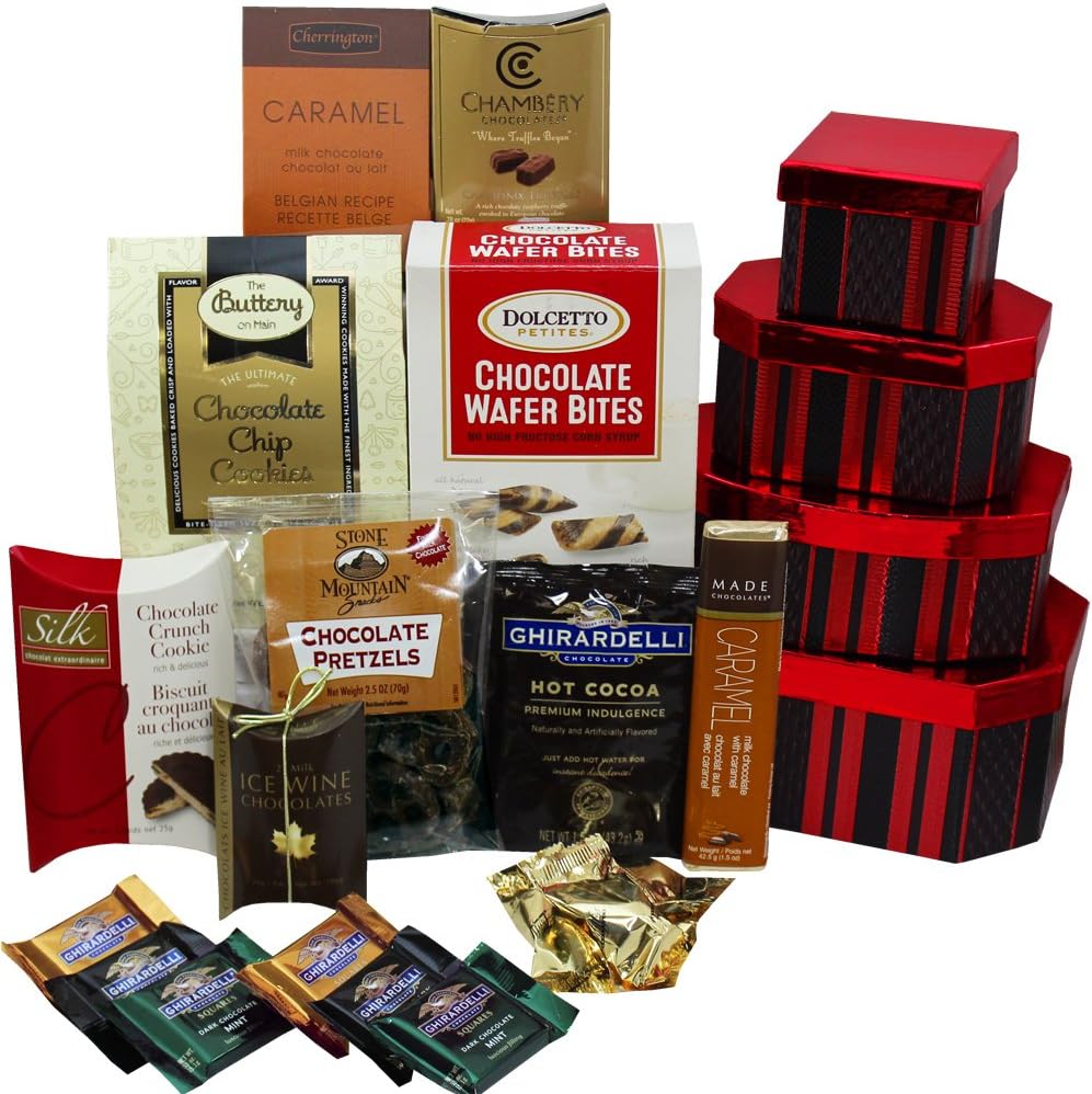 Deluxe Indulgence All Chocolate Gift Tower