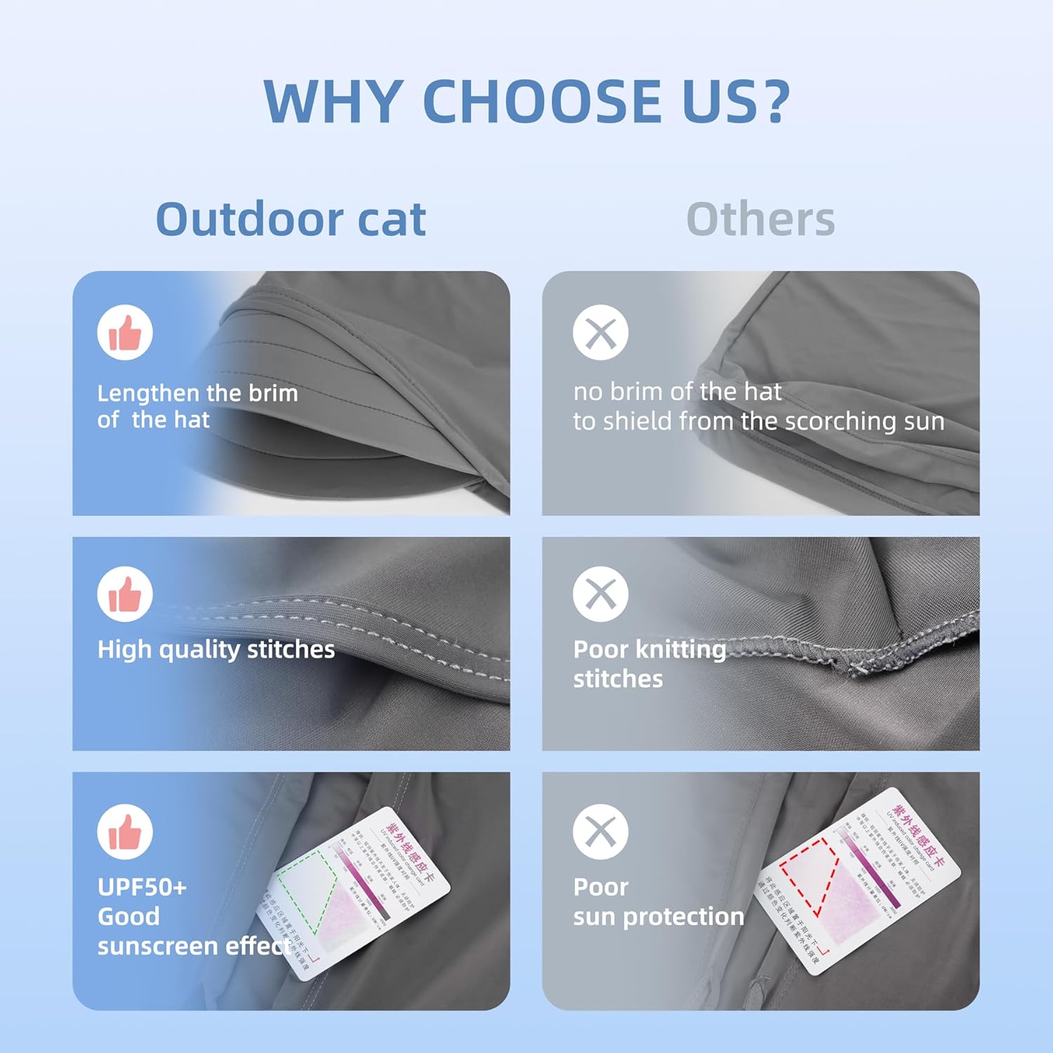 Cooling Breathable Balaclava Full Face Mask with Wide Brim Sun UV Protection Hood for Men Women Fishing Motorcycle Skiing - Image 7