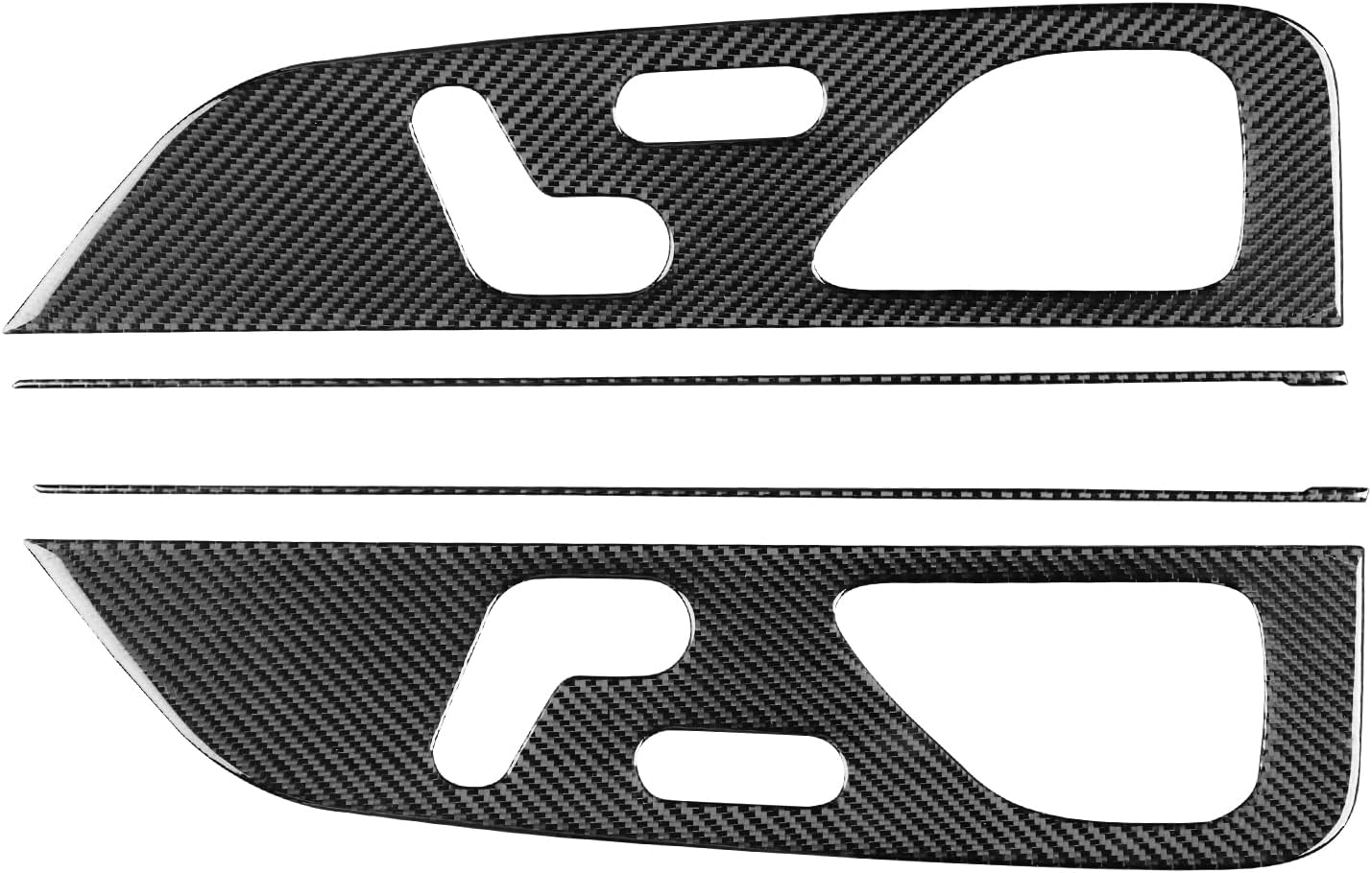NVCNX Real Carbon Fiber Trim for Mercedes Benz GLE GLS Interior Accessories image 2