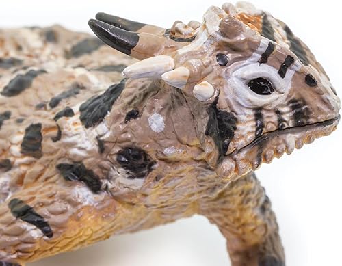 Miniatura 4 de Safari Ltd. Figura de lagarto con cuernos, figura realista de 5.25 pulgadas, juguete educativo para niños, niñas y niños a partir de 3 años