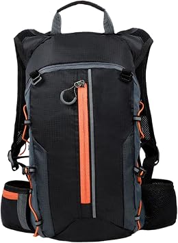 Bike Backpack 10L Waterproof Hiking Backpack Portable Camping with Reflective Strip & Pockets Lightweight Outdoor Water for Running Cycling Hiking Camping Running
