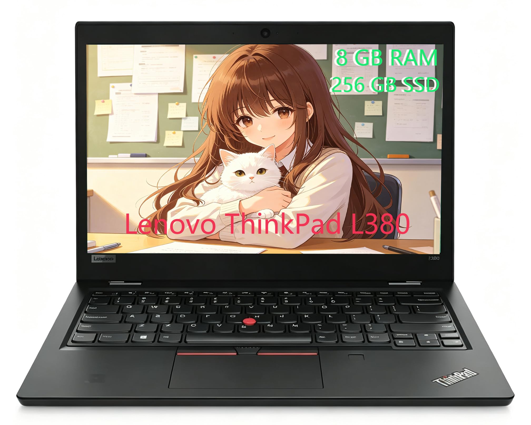 Lenovo ThinkPad L380, Core i5-8250U, 8 GB RAM, 256 GB SSD (ricondizionato)