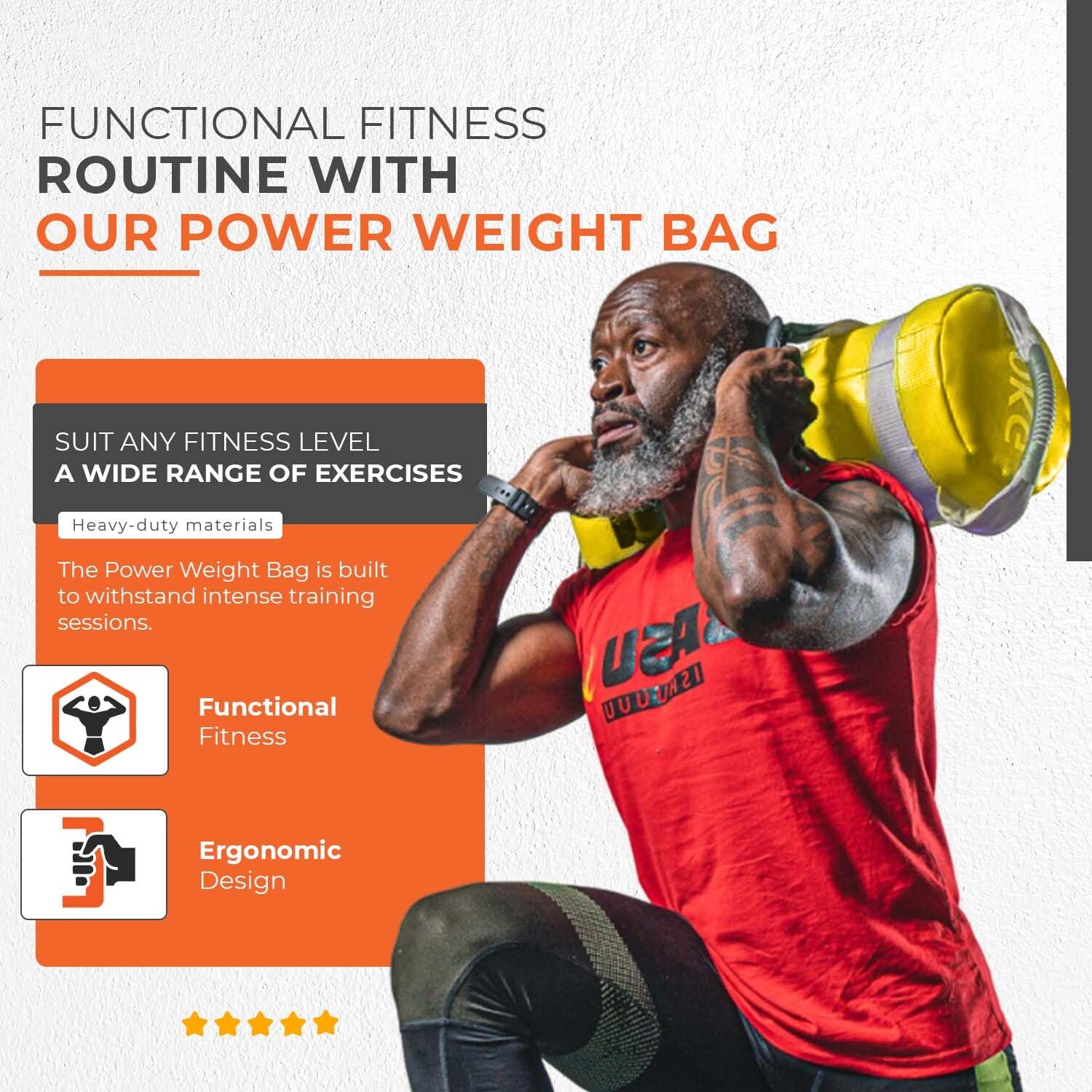 Power Weight Bag – Sacco da boxe per boxe, kickboxing, arti marziali, diverse opzioni di peso da 5 kg a 30 kg